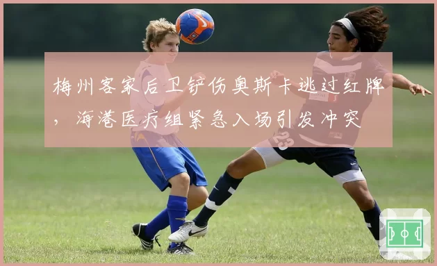 梅州客家后卫铲伤奥斯卡逃过红牌，海港医疗组紧急入场引发冲突